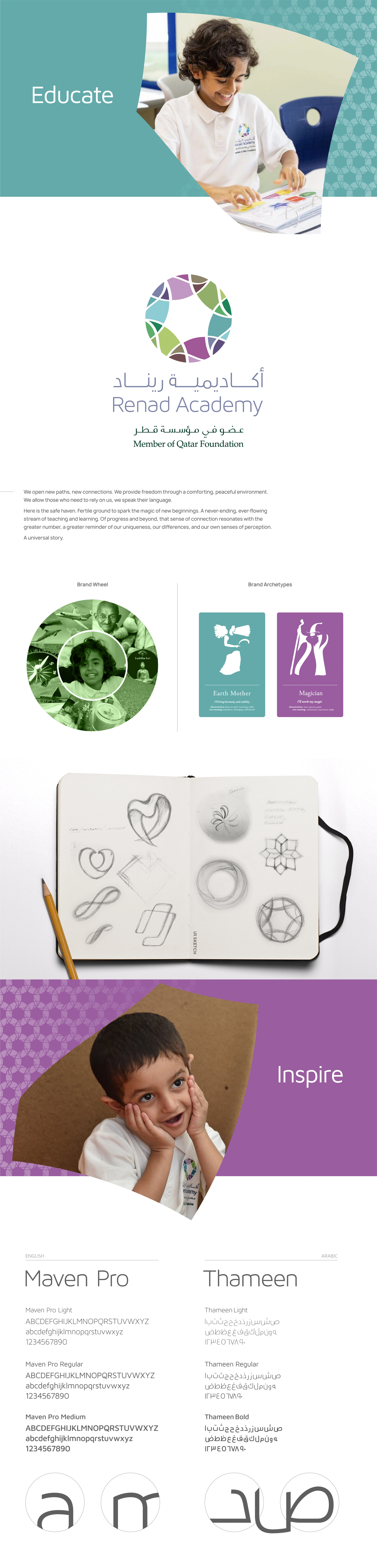 Renad Academy education campaign